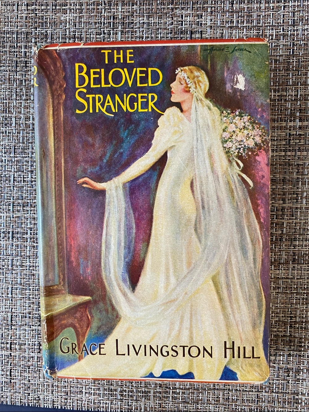THE BELOVED STRANGER Grace Livingston Hill 1933 Book Vintage War Time Romance